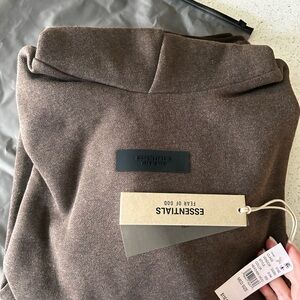 Essentials Brown Hoodie